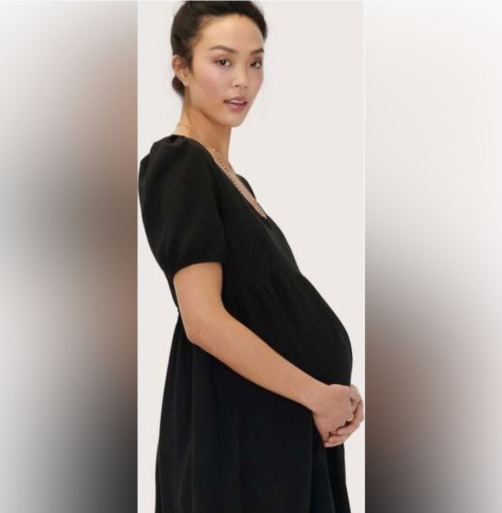 Hatch Black Midi Dress - Picture 4 of 11